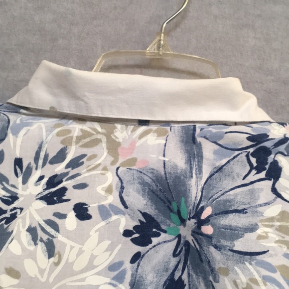 Ms. Tops Shacket Crisp Cool Cotton Comfort Raglan Sleeve Lightweight Fabric 24W - Picture 5 of 13